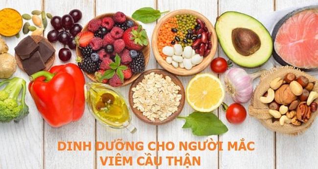 Chế độ dinh dưỡng cho người bị viêm cầu thận