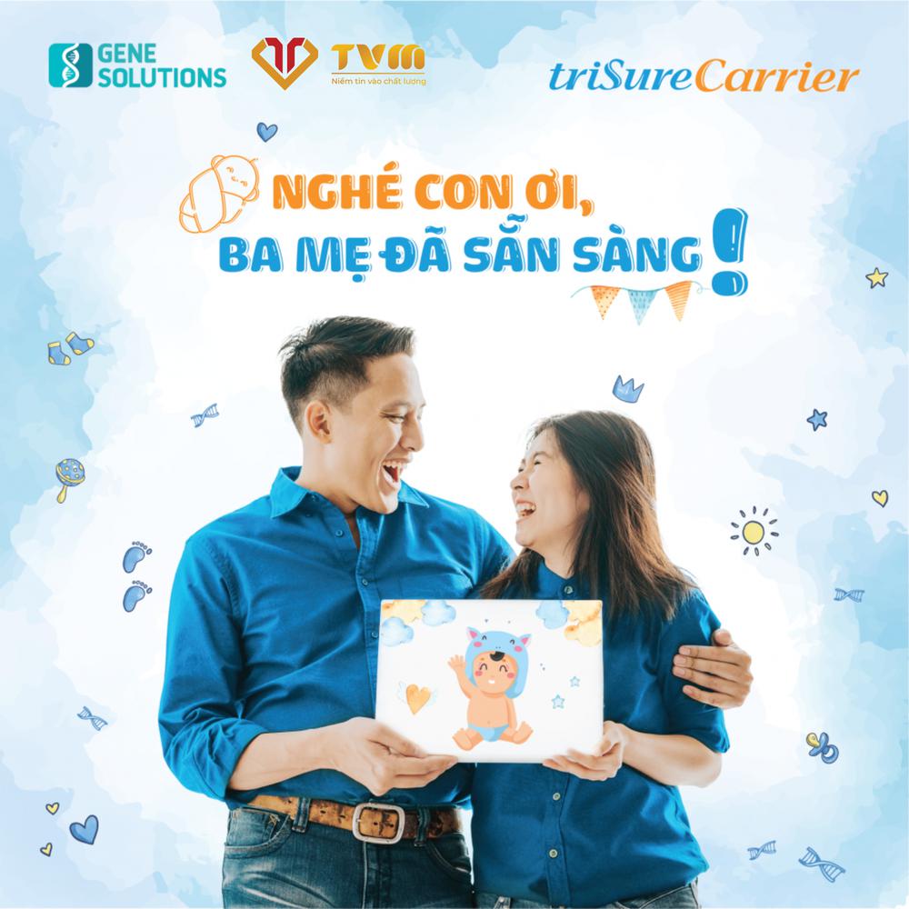 Sàng lọc tiền sinh NIPT Trisure - sẵn sàng một hành trình hạnh phúc