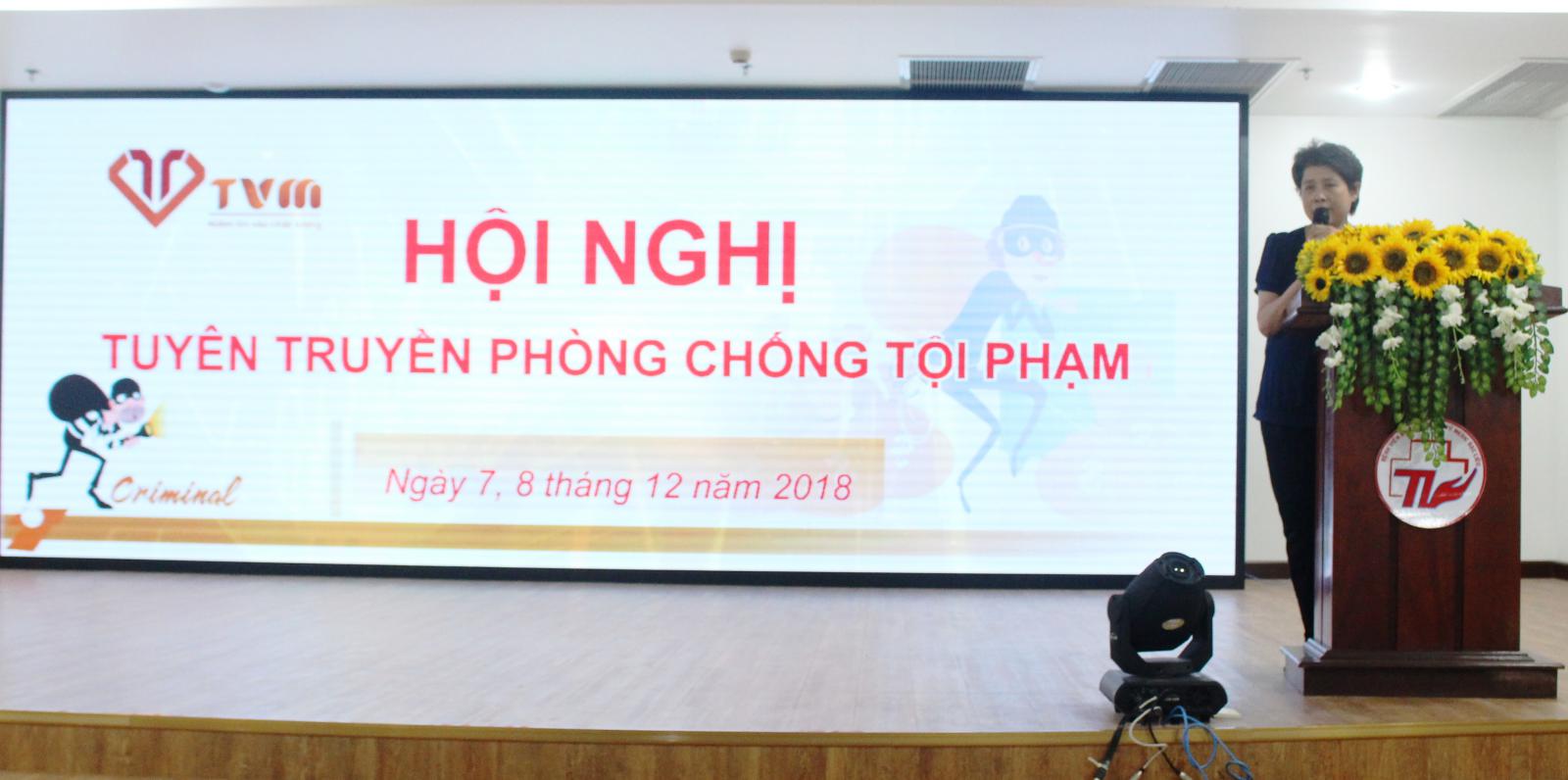 tập huấn phòng chống tội phạm cho bệnh viện