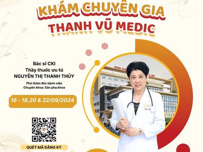 Lịch khám Phòng khám chuyên gia BVĐK Thanh Vũ Medic Bạc Liêu...