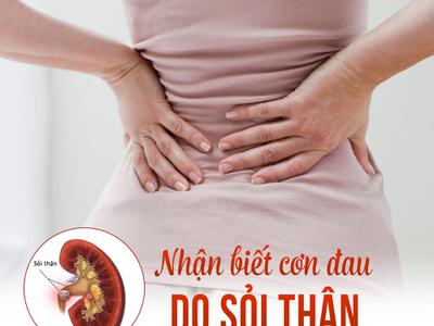 Nhận biết cơn đau do sỏi thận