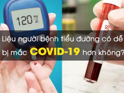 Mức độ ảnh hưởng của COVID-19 đối với người bị tiểu đường Type 2